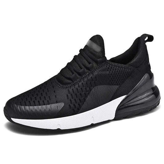 Air Cushion Sports Breathable Sneakers running Shoe. BLACK