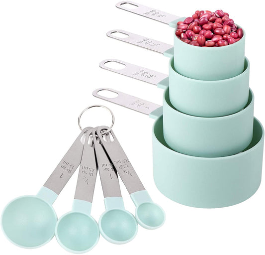 Measuring Cups and Spoons Set of 8 Pieces