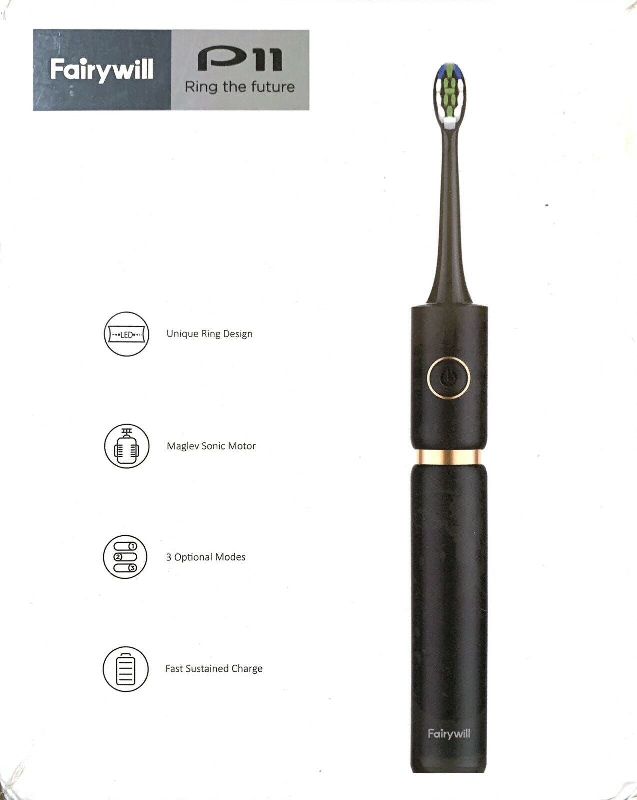 Fairywill P11 Plus Electric Toothbrush